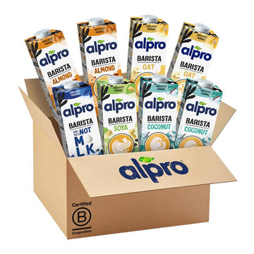 Alpro Barista 8 x 1L - Starterpakket - Proef alle Barista smaken!