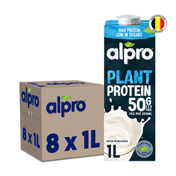 Alpro Protein Sojadrink Natuur 8x1L