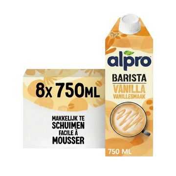 Alpro Barista Vanille - 8 x 75CL