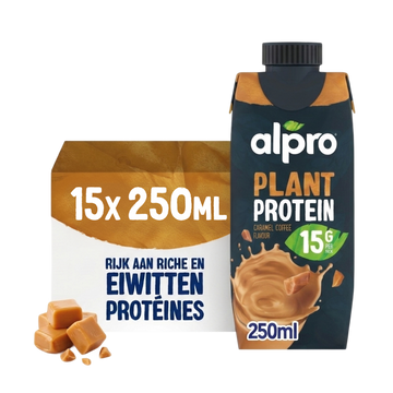 Alpro Protein Sojadrink - Karamelsmaak - 15 x 250ML