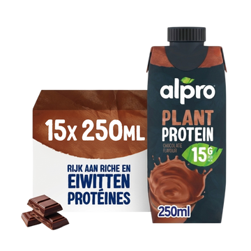 Alpro Protein Sojadrink - Chocolade - 15 x 250ML