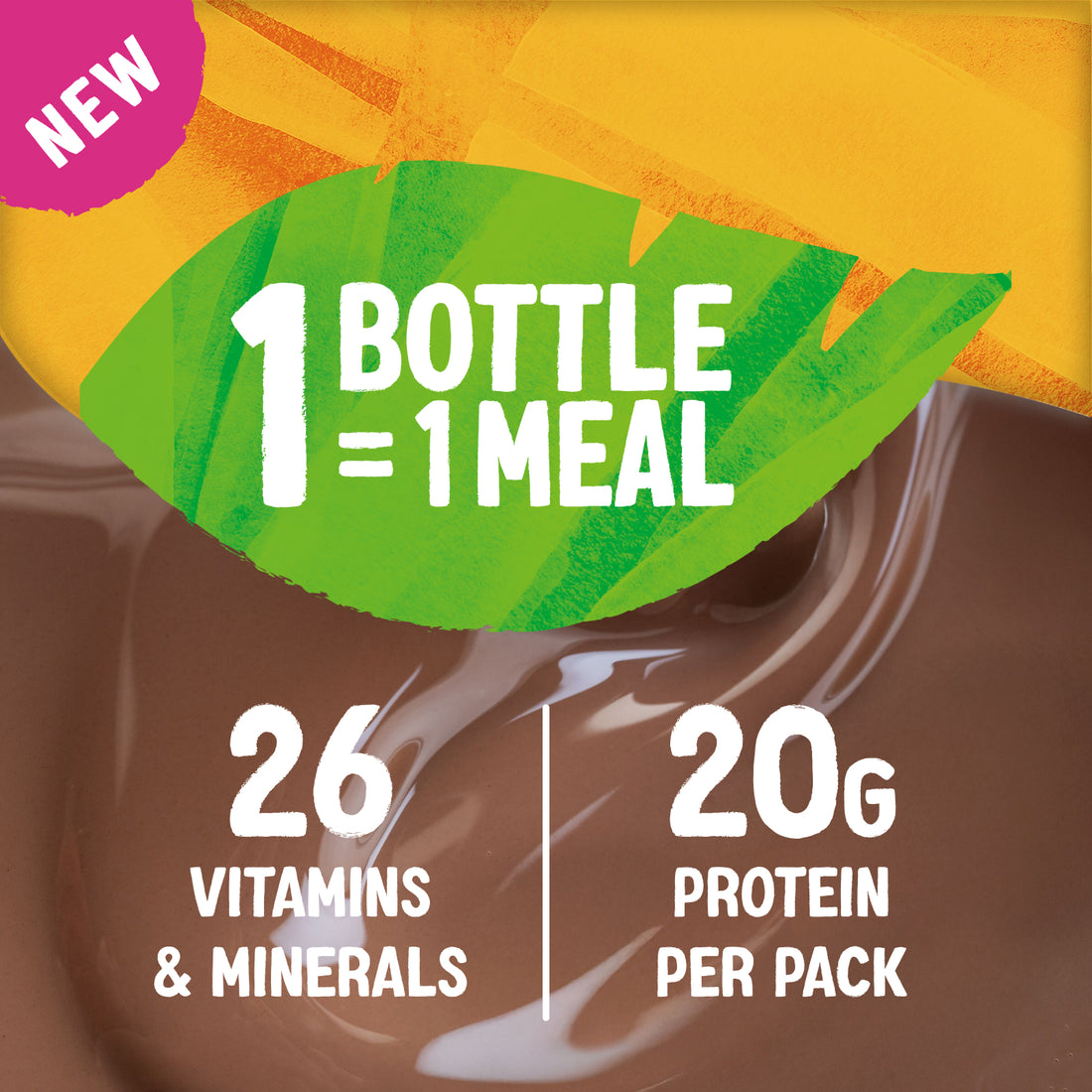 Alpro Meal to Go Choco‑Banaan -  26 vitaminen en mineralen, eiwitten en vezels - 6 x 500ml